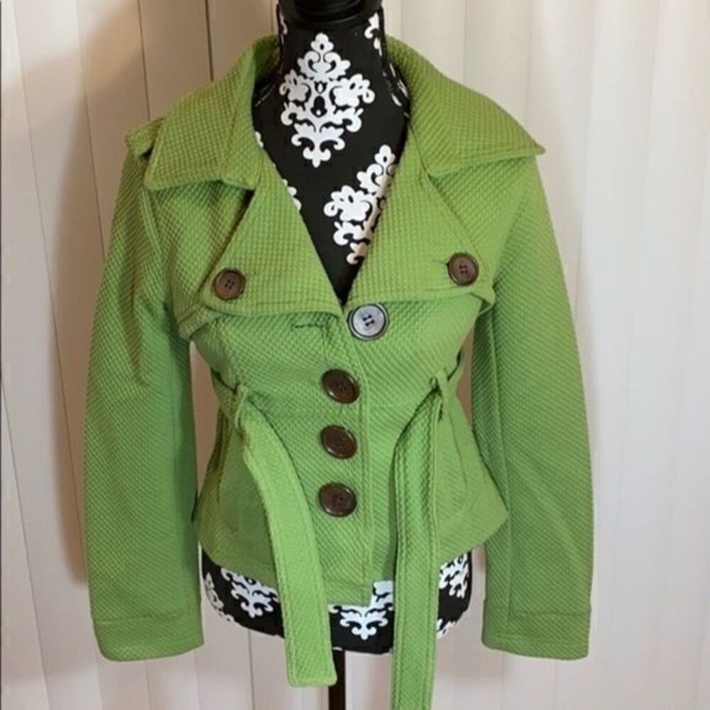 Sugar Fly Belted Waist Jacket - Picture 1 of 7